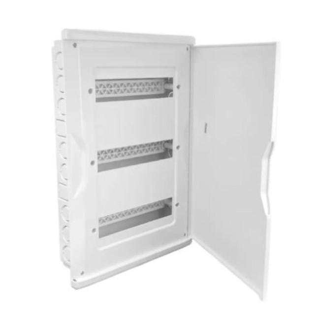 Quadro de Distribuição 36 Din Embutir Krona - INSTRUFIBER