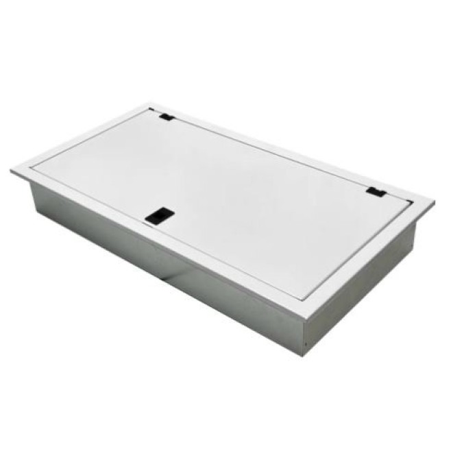 Quadro de Distribuição 39 Din + Geral c/ Barramento Trifásico 80A - Embutir - INSTRUFIBER