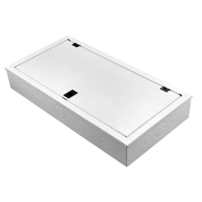 Quadro de Distribuição 44 Din + Geral c/ Barramento Bifásico 100A - Sobrepor - INSTRUFIBER