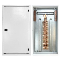 Quadro de Distribuição 44 Din + Geral c/ Barramento Trifásico 100A - Sobrepor - INSTRUFIBER