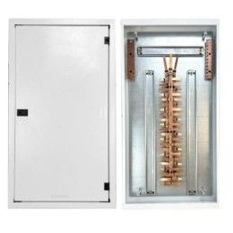 Quadro de Distribuição 44 Din + Geral c/ Barramento Trifásico 100A - Sobrepor - INSTRUFIBER