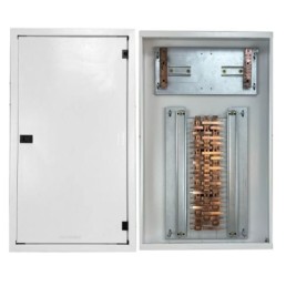 Quadro de Distribuição 44 Din + Geral c/ Barramento Trifásico 150A - Sobrepor - INSTRUFIBER