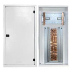 Quadro de Distribuição 56 Din + Geral c/ Barramento Trifásico 225A - Sobrepor - INSTRUFIBER