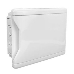 Quadro de Distribuição 8 Din Embutir Krona - INSTRUFIBER