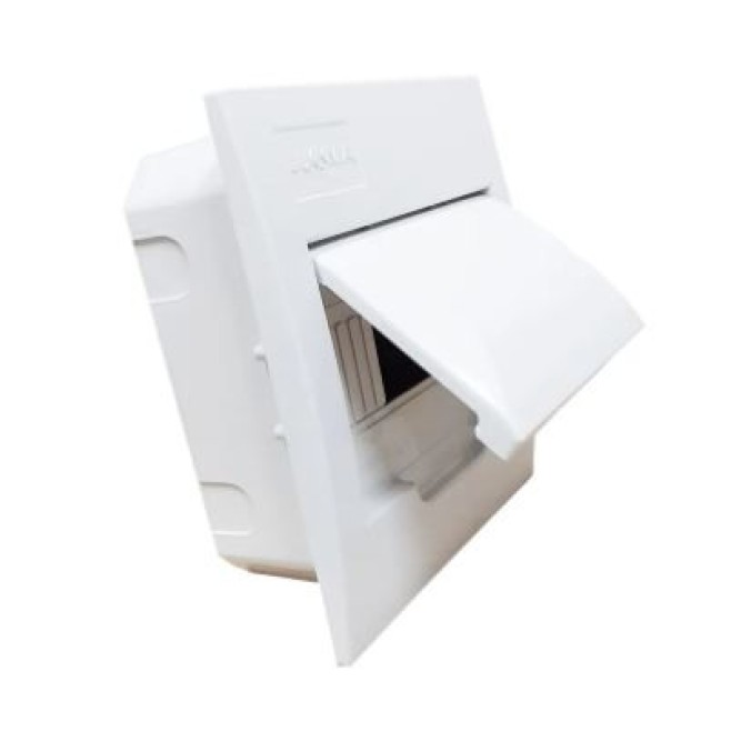 Quadro de Distribuição Embutir 8 DIN Lukma - INSTRUFIBER