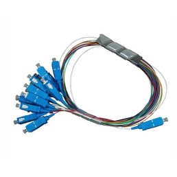 Splitter 1x16 Fibra Óptica UPC Color - INSTRUFIBER