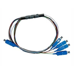 Splitter 1x4 Fibra Óptica UPC Color - INSTRUFIBER