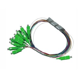 Splitter 1x8 Fibra Óptica APC Color - INSTRUFIBER