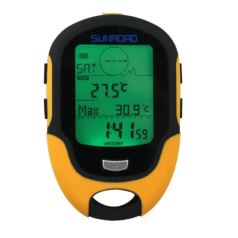 SunroadFR500 - Barômetro Digital com Altímetro + Temperatura e Umidade Relativa - INSTRUFIBER