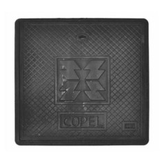 Tampa Padrão Copel Ferro Fundido 80X80cm Entrada Subterrânea - INSTRUFIBER