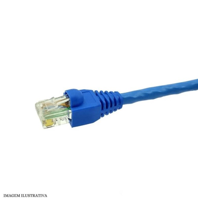 Patch Cord Cat6 Nexans CM Azul 23AWG - INSTRUFIBER