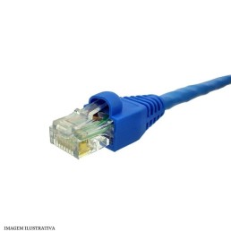 Patch Cord Cat6 Nexans CM Azul 23AWG - INSTRUFIBER