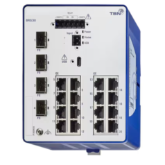 SWITCH GERENCIAVEL 16 PORTAS FE RJ45 4 PORTAS GE SFP BRS30-1604OOOO - INSTRUFIBER