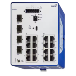 SWITCH GERENCIAVEL 16 PORTAS FE RJ45 4 PORTAS GE SFP BRS30-1604OOOO - INSTRUFIBER
