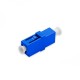 Adaptador Acoplador Óptico LC/UPC para LC/UPC SM, Simplex Monomodo Azul sem Flange - INSTRUFIBER