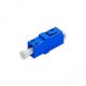 Adaptador Acoplador Óptico LC/UPC para LC/UPC SM, Simplex Monomodo Azul sem Flange - INSTRUFIBER