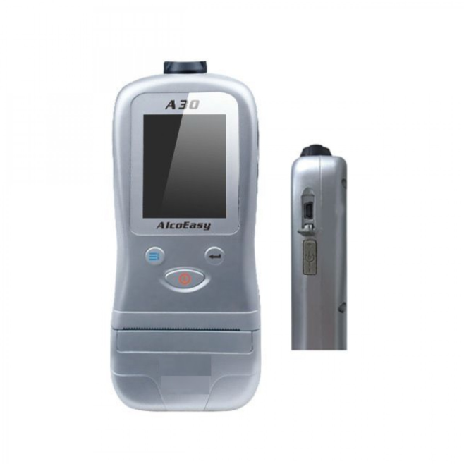 Bafometro Digital com Impressora Integrada AlcoEasyA30 - INSTRUFIBER