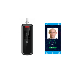 Bafometro Digital Portatil com Aplicativo ID601 - INSTRUFIBER