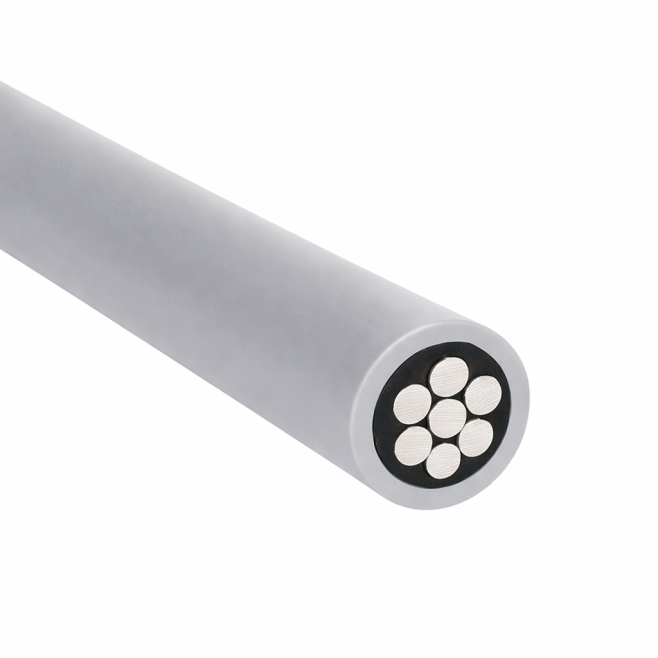 CABO 15KV 35MM² ALUMINIO PROTEGIDO (USO AEREO) CINZA - INSTRUFIBER