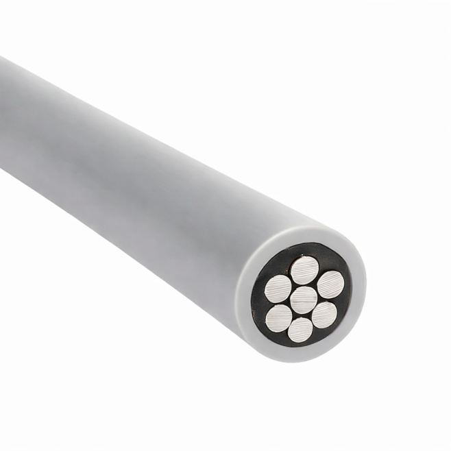 CABO 15KV 50MM² ALUMINIO PROTEGIDO (USO AEREO) CINZA - INSTRUFIBER