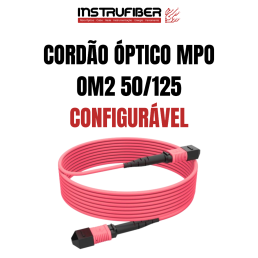 CORDÃO ÓPTICO MPO MULTIMODO (OM2) - INSTRUFIBER
