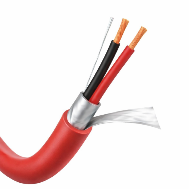 Cabo 2x1,50mm² Alarme Incêndio 2 vias 1Px1,50mm² 600V Vermelho - INSTRUFIBER