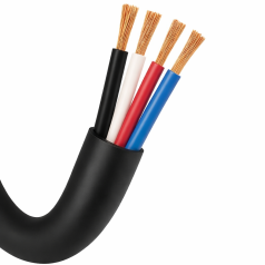 Cabo 4x0,50mm² flex PP Comando e Controle Sem Blindagem Preto - INSTRUFIBER