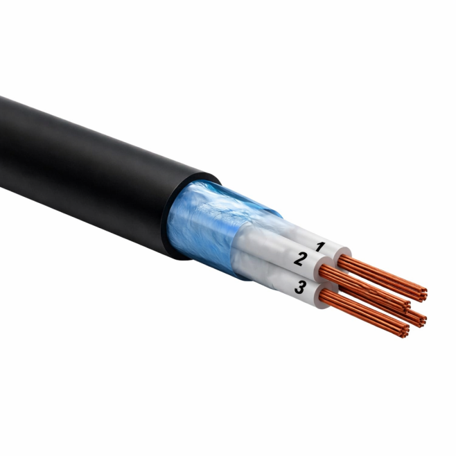 Cabo 2x1,00mm² Comando e Controle Blindado em Fita de Alumínio - INSTRUFIBER