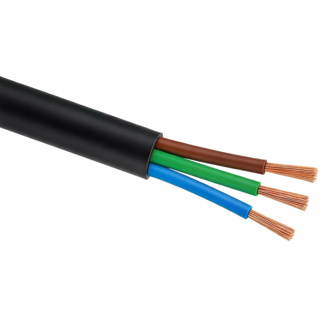 Cabo 3x0,50mm² Flex Comando (PP) Preto - INSTRUFIBER