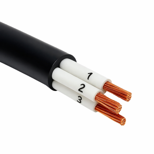 Cabo 3x0,75mm² Flex Comando (PP) Preto - INSTRUFIBER