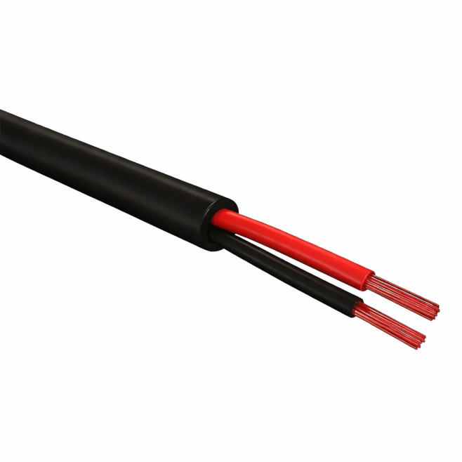 Cabo Manga 2 Vias (2x24 AWG) Sem Blindagem - INSTRUFIBER