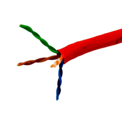 Cabo de Rede CAT6 23AWG 10/100/1000Mbps - INSTRUFIBER