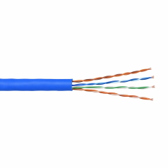 Cabo de Rede Cat.6 UTP 4PX24AWG CM Azul (Caixa com 305 metros) - INSTRUFIBER