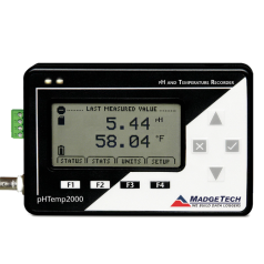 Data Logger de pH e Temperatura com LCD - pHTemp2000 - MadgeTech - INSTRUFIBER