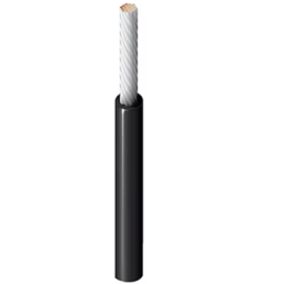 CABO LEAD WIRE 18AWG PARA ALTA TEMPERATURA PRETO 83009 010100 - INSTRUFIBER