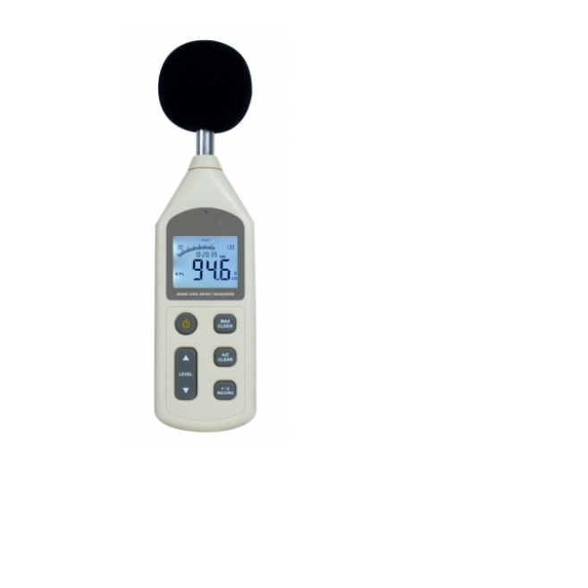 DECIBELÍMETRO DIGITAL dBA/dBC COM DATALOGGER E INTERFACE USB (4700 REGISTROS) IF843 - INSTRUFIBER