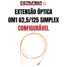 EXTENSÃO ÓPTICA MULTIMODO (OM1) SIMPLEX - INSTRUFIBER