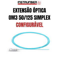 EXTENSÃO ÓPTICA MULTIMODO (OM3) SIMPLEX - INSTRUFIBER