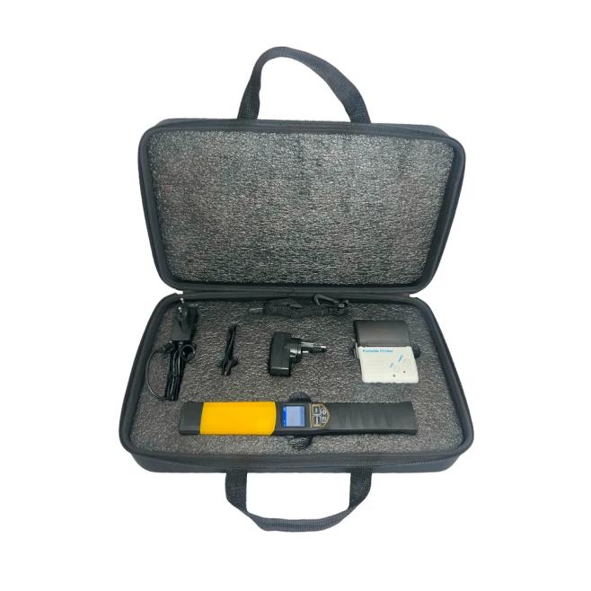 Kit Bafômetro tipo bastão para triagem rápida com Datalogger-FOR-700R+Impressora For-print+Certificado de calibração - INSTRUFIBER