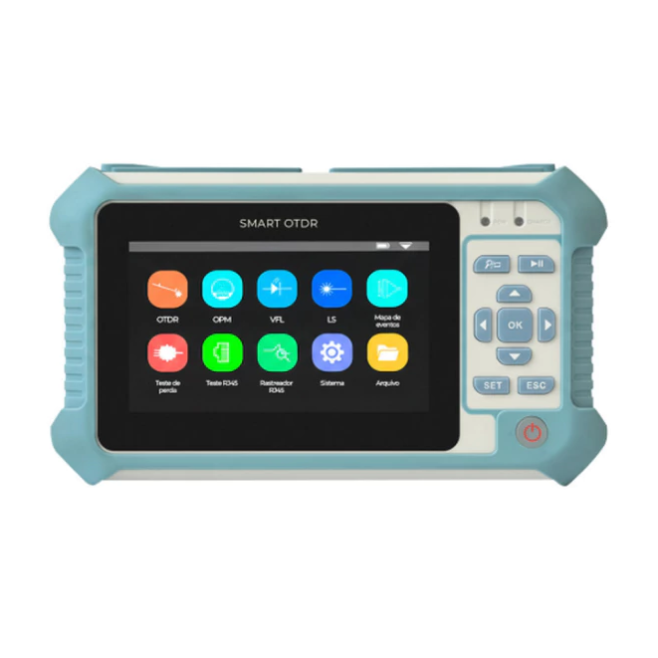 Mini Otdr Leitura Fibra optica Medidor De PotEncia 1550nm - INSTRUFIBER