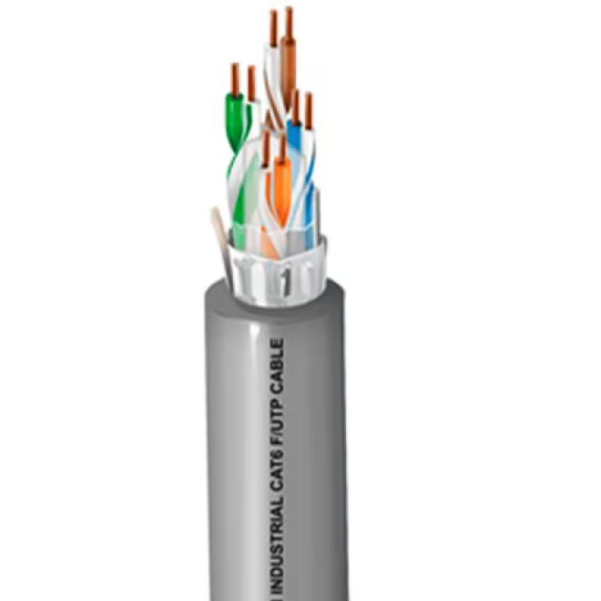 CABO DE PROTOCOLO ETHERNET CAT6 F/UTP 4X2X23AWG CINZA 50106F- INSTRUFIBER 