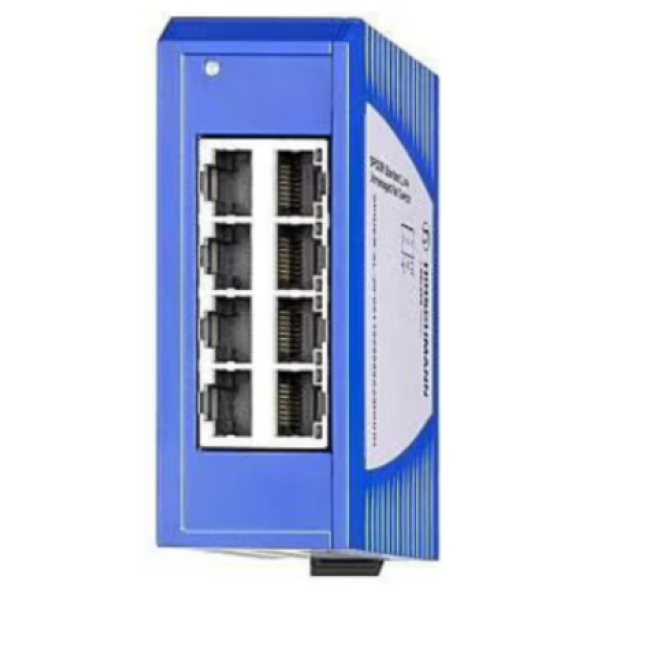 SWITCH NAO GERENCIAVEL 8 PORTAS FE RJ45 12/24 VDC SPIDER-SL-20 - INSTRUFIBER