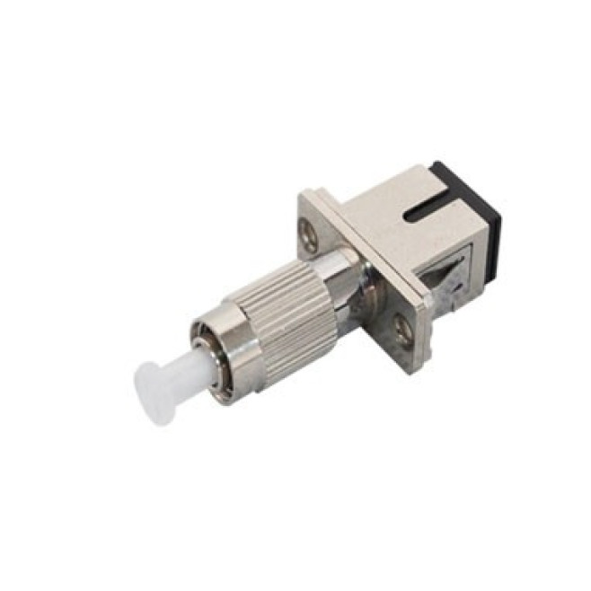Adaptador com conector SC/FC – Adaptador / Acoplador de Metal – Com abas - INSTRUFIBER